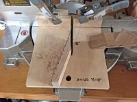 05 - Tom Russell's neck scarf joint jig for use on a chop saw